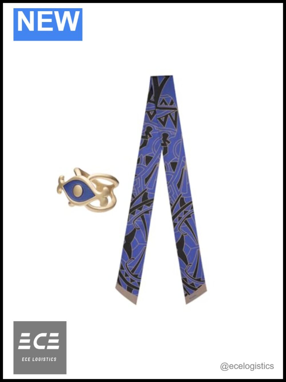 Genshin Impact Resplendent Feast Scarf & Clip Set Wool Cotton Blend